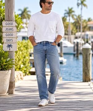 Levi’s 505 Jeans Men’s 32x30 Blue Regular Fit Straight Leg 100% Cotton Denim